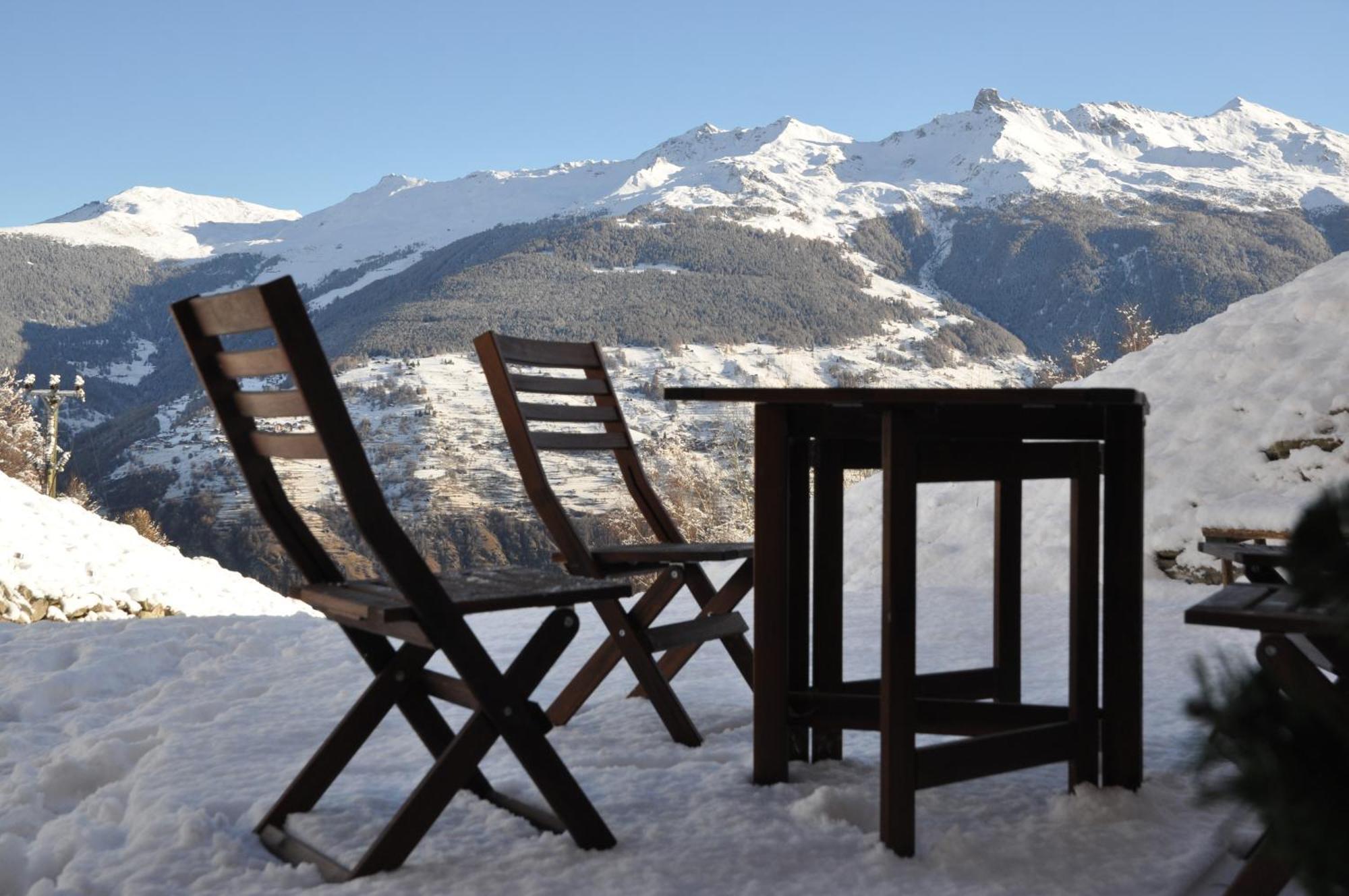 La Cle Des Champs Bed & Breakfast Hérémence Екстериор снимка