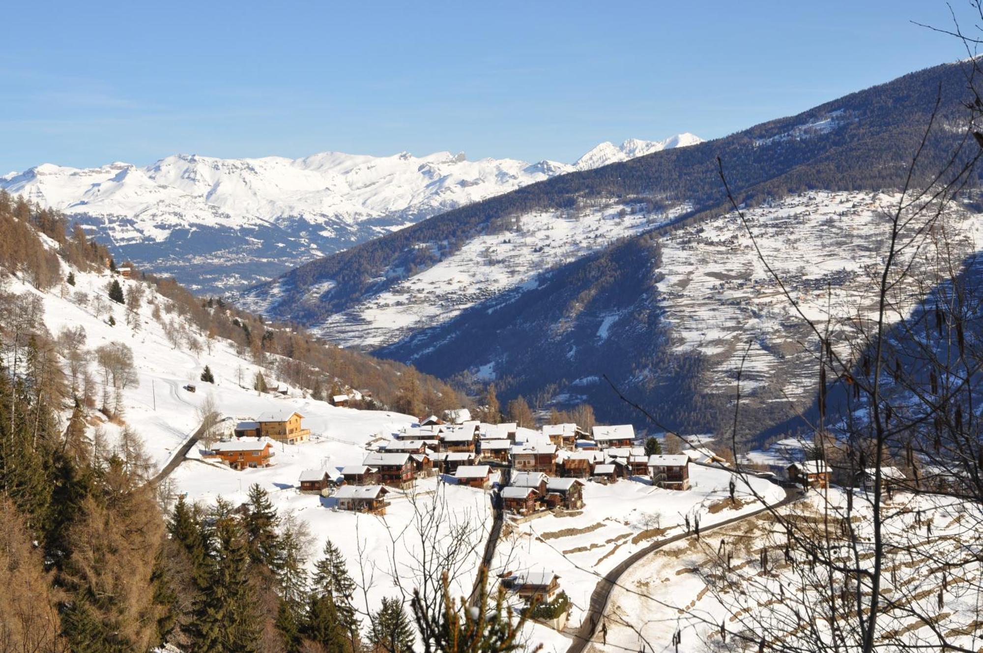 La Cle Des Champs Bed & Breakfast Hérémence Екстериор снимка